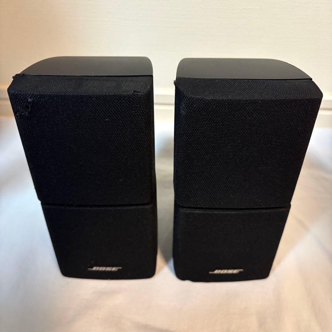 [動作品] BOSE サテライトスピーカー　ダブルキューブ　5点セット