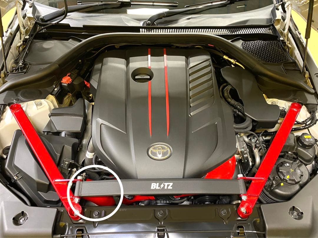 【美品】GRスープラ用　FTPインテークパイプ