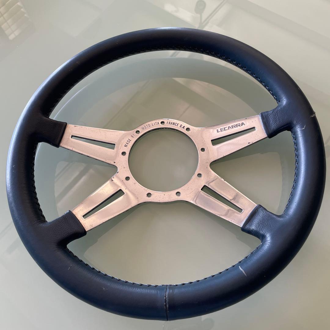 ⭐︎刻印あり⭐︎ホーンリング付きレカラ ステアリング
