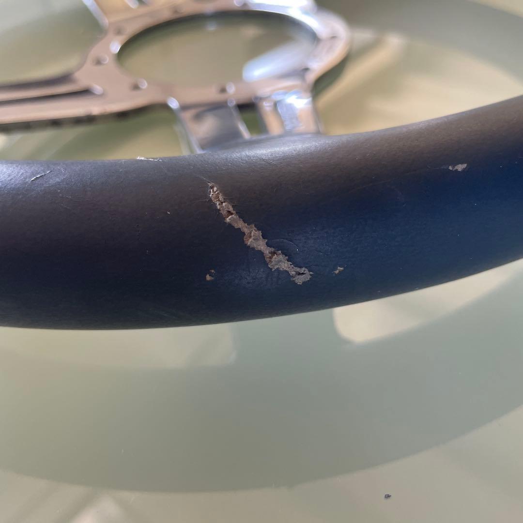 ⭐︎刻印あり⭐︎ホーンリング付きレカラ ステアリング