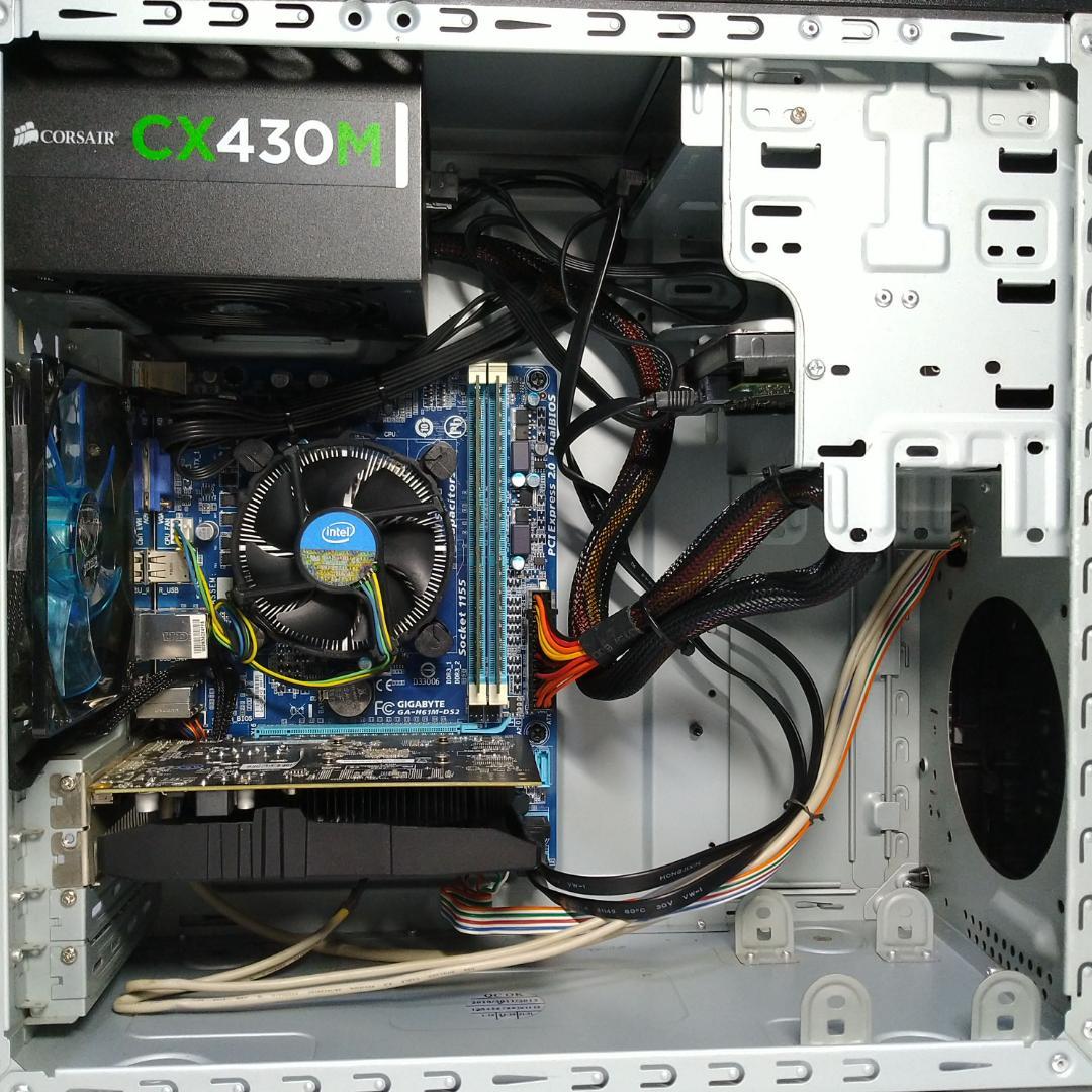 デスクトップPC i3-2100 RAM8GB GTX750 HDD320GB