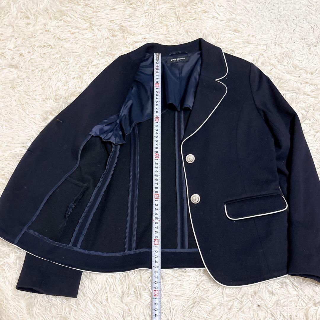 卒服 女の子 キッズフォーマルスーツ　pom ponette キュロットパンツ