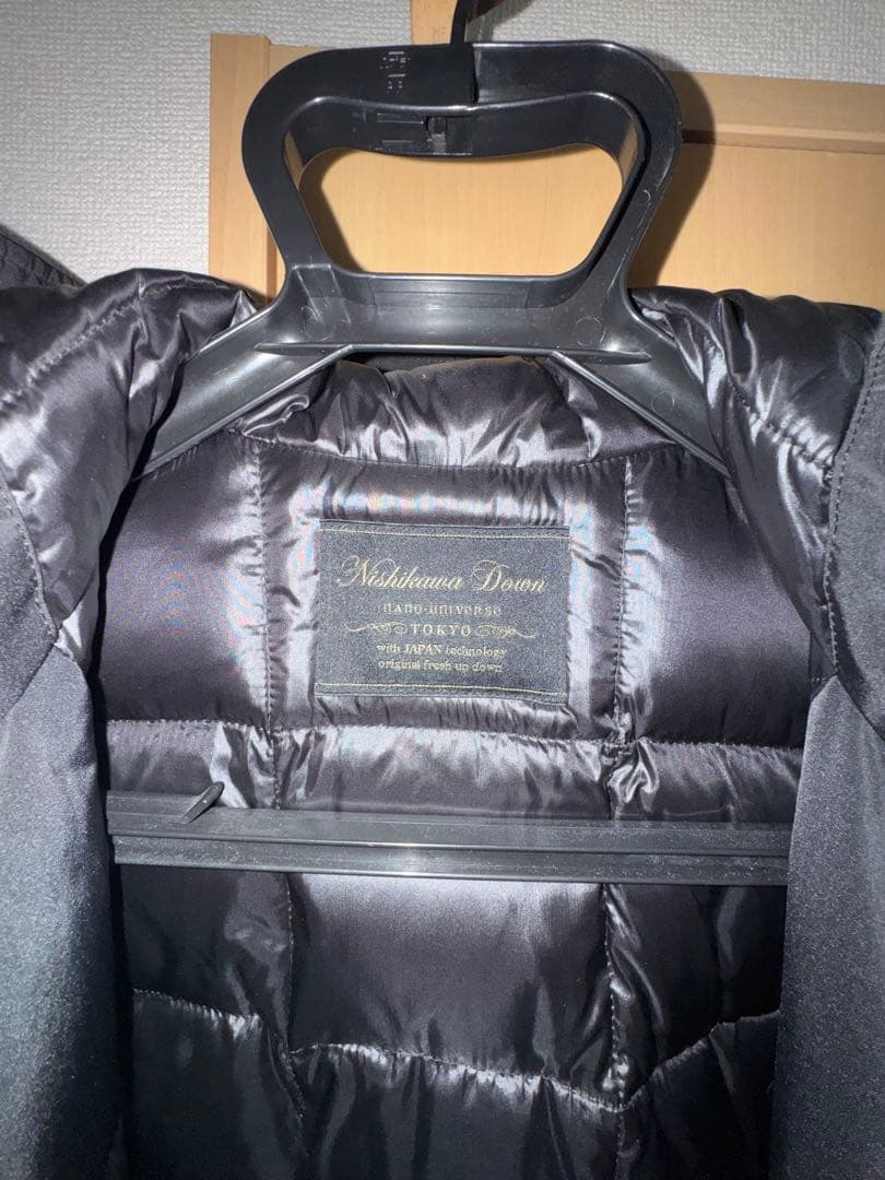 ナノユニバース 西川ダウン N-3B　※フードファー無し
