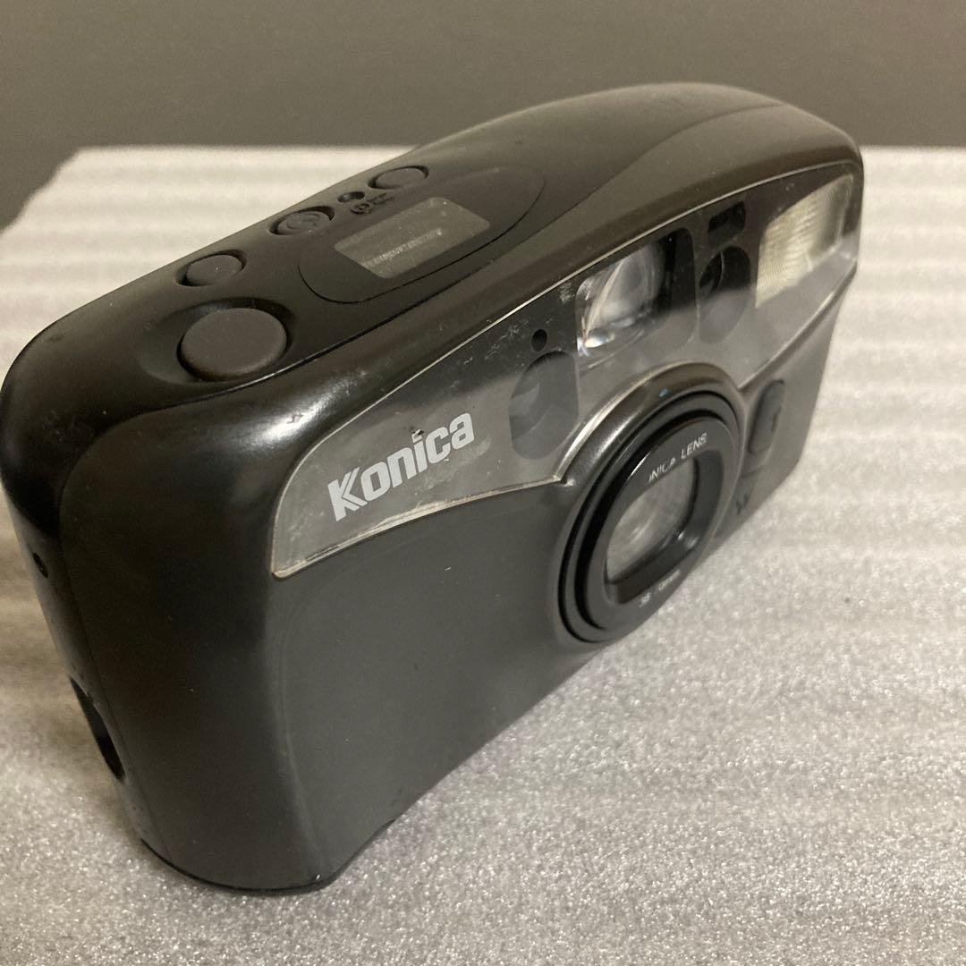 Canon 、富士フイルム、コニカ、コンパクトフィルムカメラ 4台　動作未確認