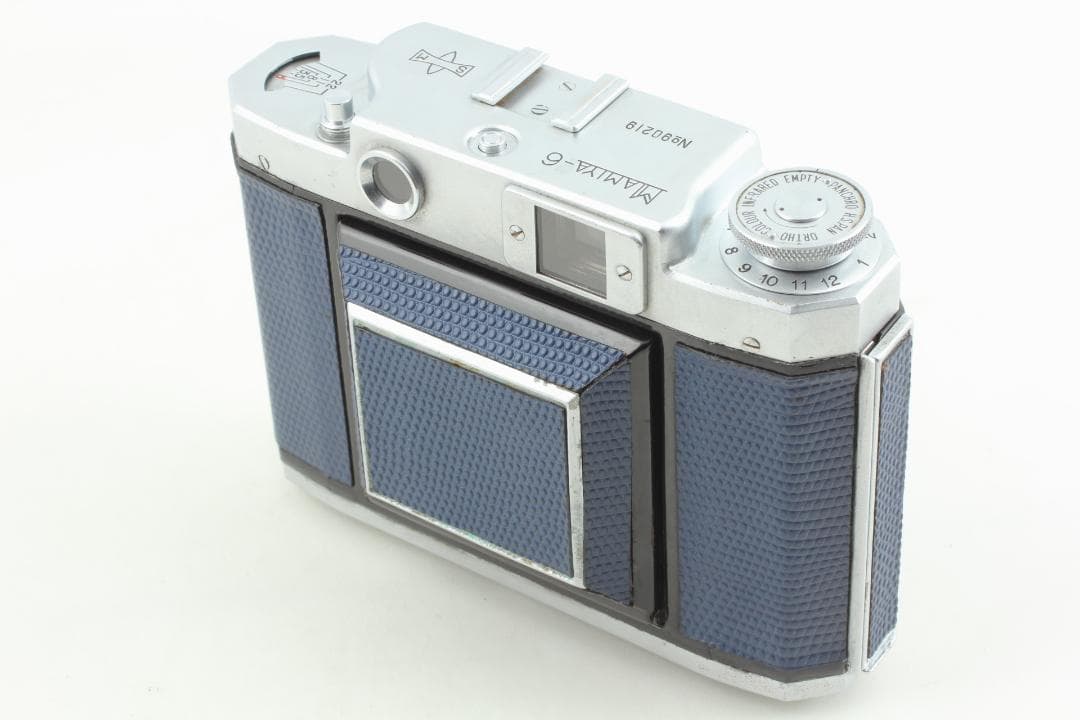 【整備済　美品】ディープブルー Mamiya-6 IVB 75mm f3.5