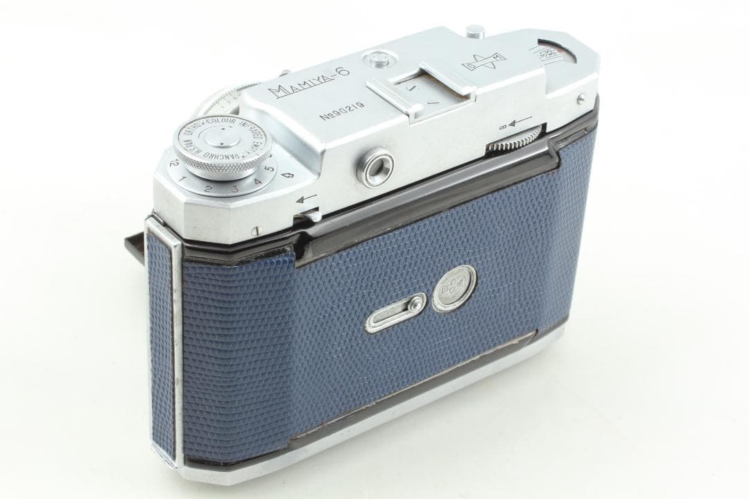 【整備済　美品】ディープブルー Mamiya-6 IVB 75mm f3.5