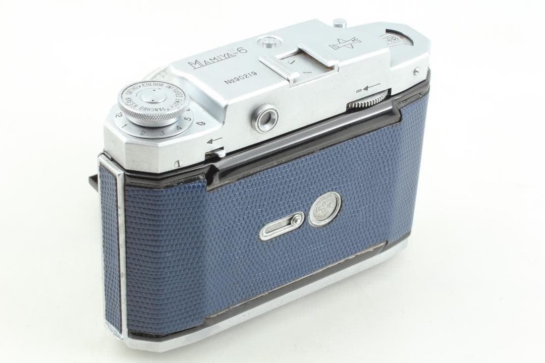 【整備済　美品】ディープブルー Mamiya-6 IVB 75mm f3.5