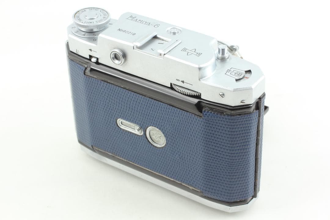 【整備済　美品】ディープブルー Mamiya-6 IVB 75mm f3.5