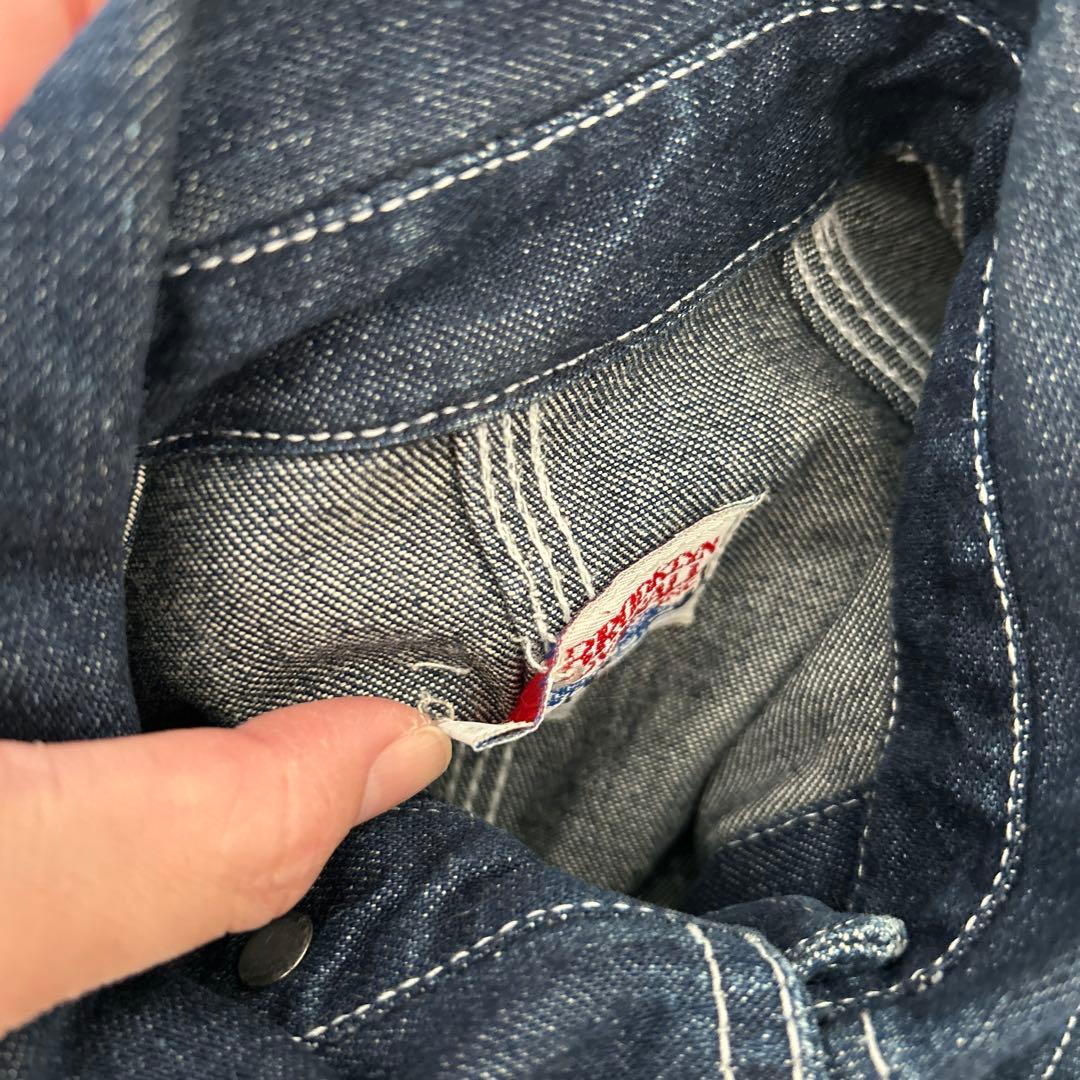 BROOKLYN OVERALL デニム　カバーオール Sサイズ　メンズ