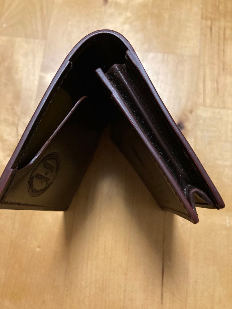 GANZO シェルコードバン2 名刺入れ バーガンディ 24年11月購入