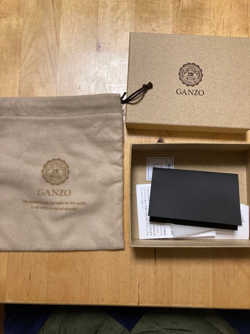 GANZO シェルコードバン2 名刺入れ バーガンディ 24年11月購入