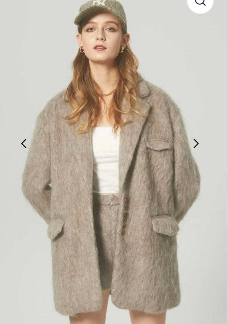 the toe シャギージャケットChamonix shaggy jacket