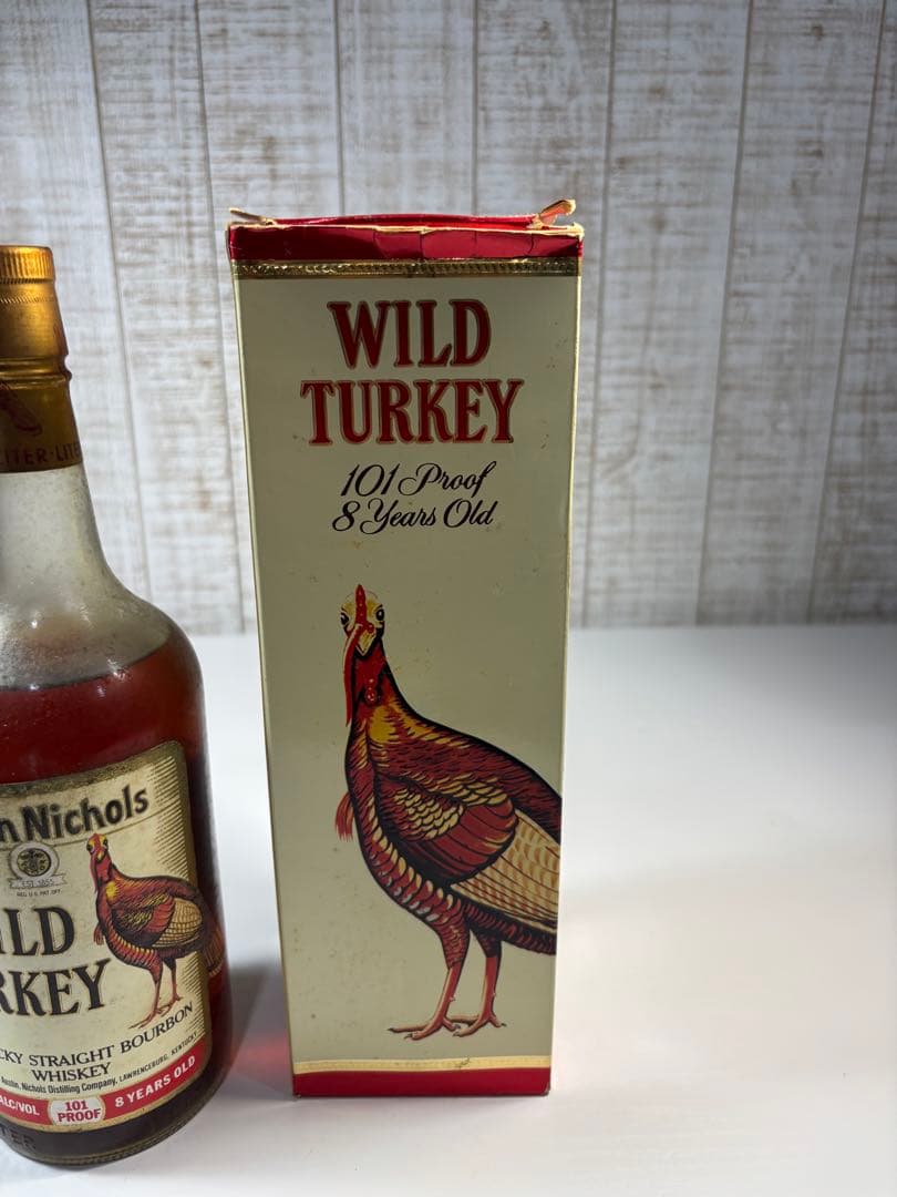 WILD TURKEY ワイルドターキー8年旧ラベル古酒