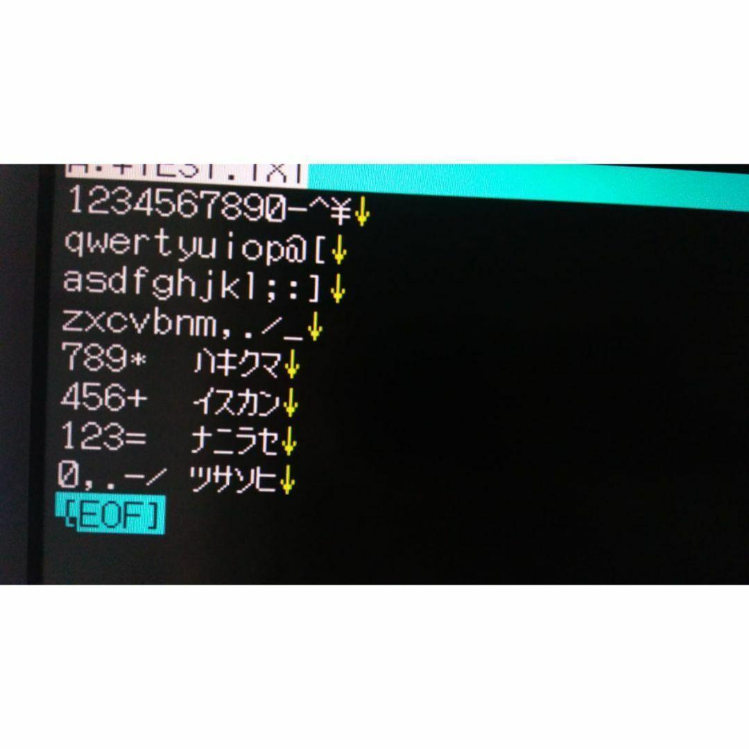 NEC PC-9801DA 本体MSDOS キーボード FM音源 OK! 動作品