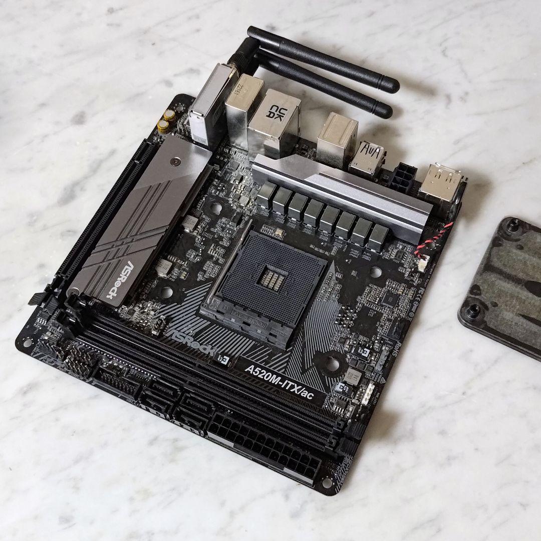【AM4 ITXマザー】ASRock A520-ITX/ac マザーボード