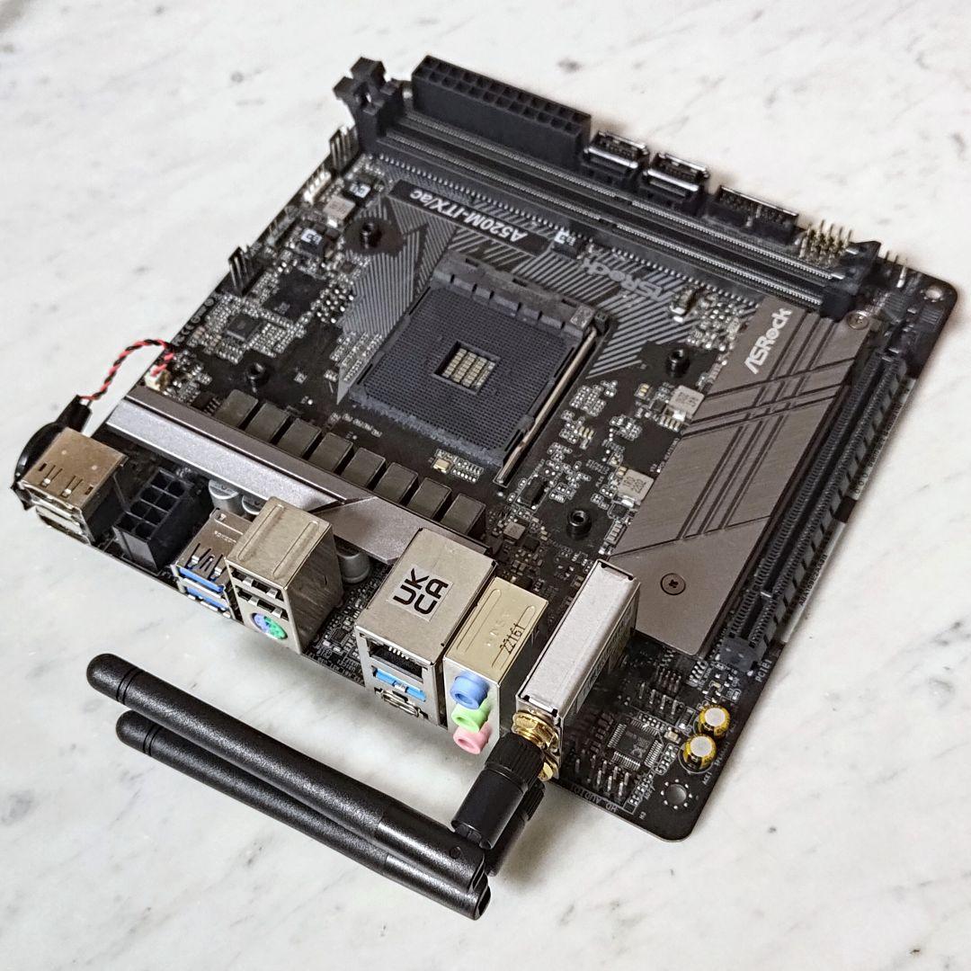 【AM4 ITXマザー】ASRock A520-ITX/ac マザーボード