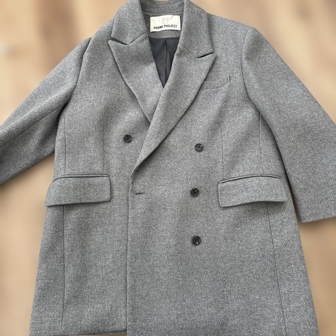 PRANK PROJECT ダブルブレストウールコート