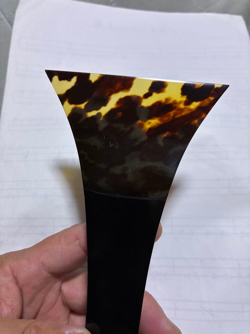 津軽三味線　鼈甲撥！黒水牛！極上！