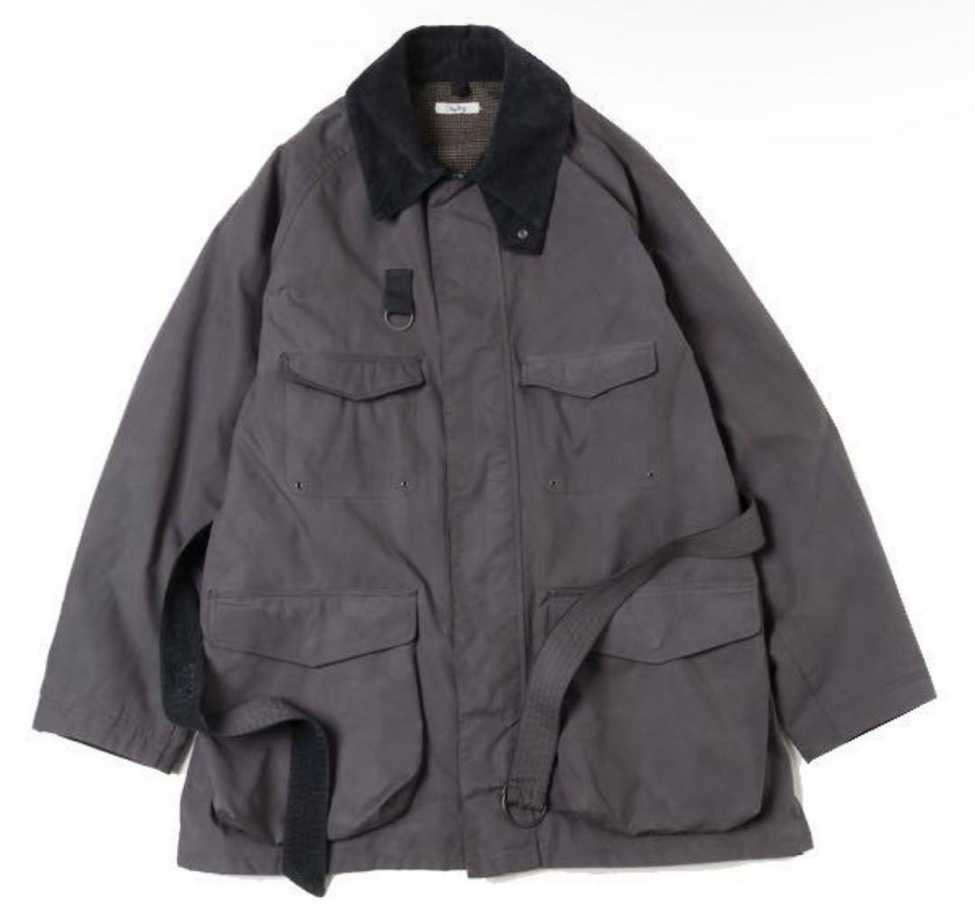 【美品】saby/OILD JACKET -British Millerain-