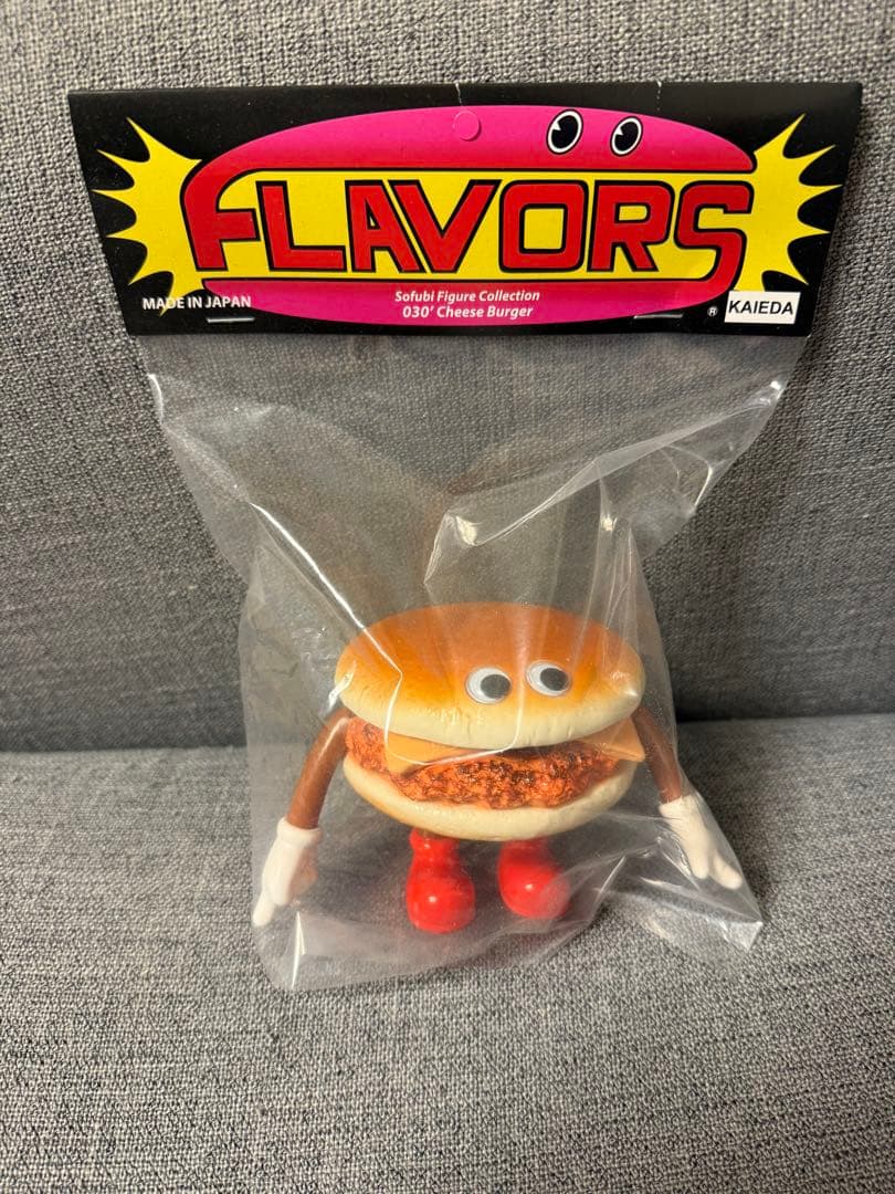 【再値下げ】KAIEDA FLVORS Cheese Burger ソフビ