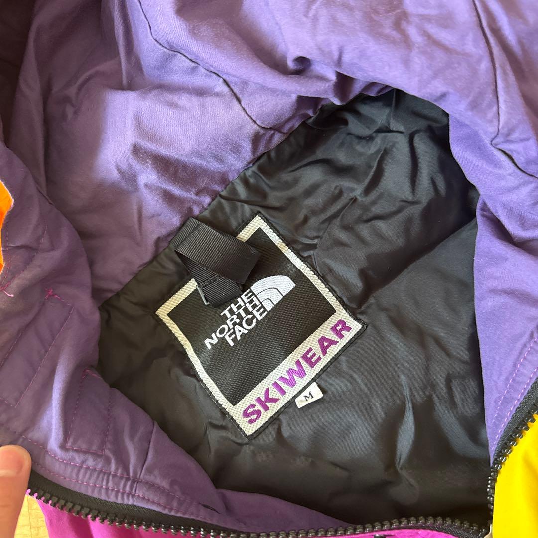 ヴィンテージ　THE NORTH FACE SKIWEAR フード付き M