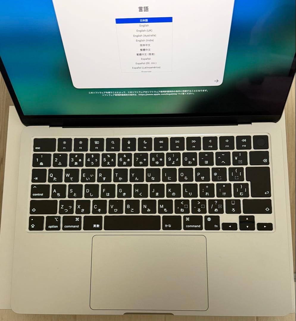MacBookAir M2 16G 512GB 13インチ シルバー