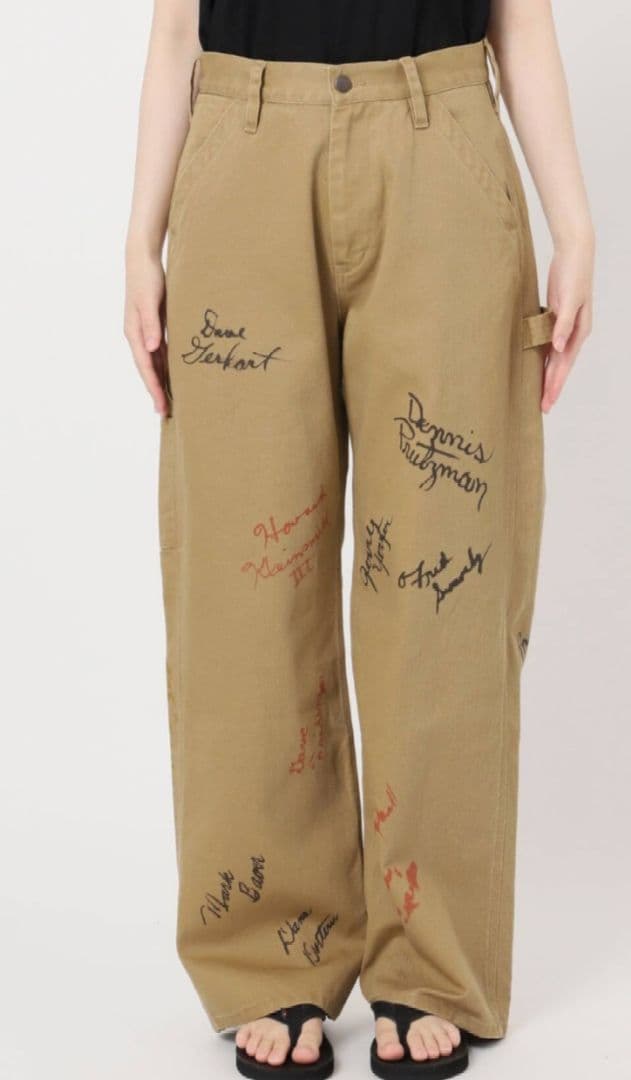 ★別注【PAYDAY】★大人気★プリントペインターパンツ☆ジャーナル☆