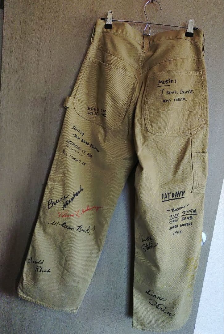 ★別注【PAYDAY】★大人気★プリントペインターパンツ☆ジャーナル☆