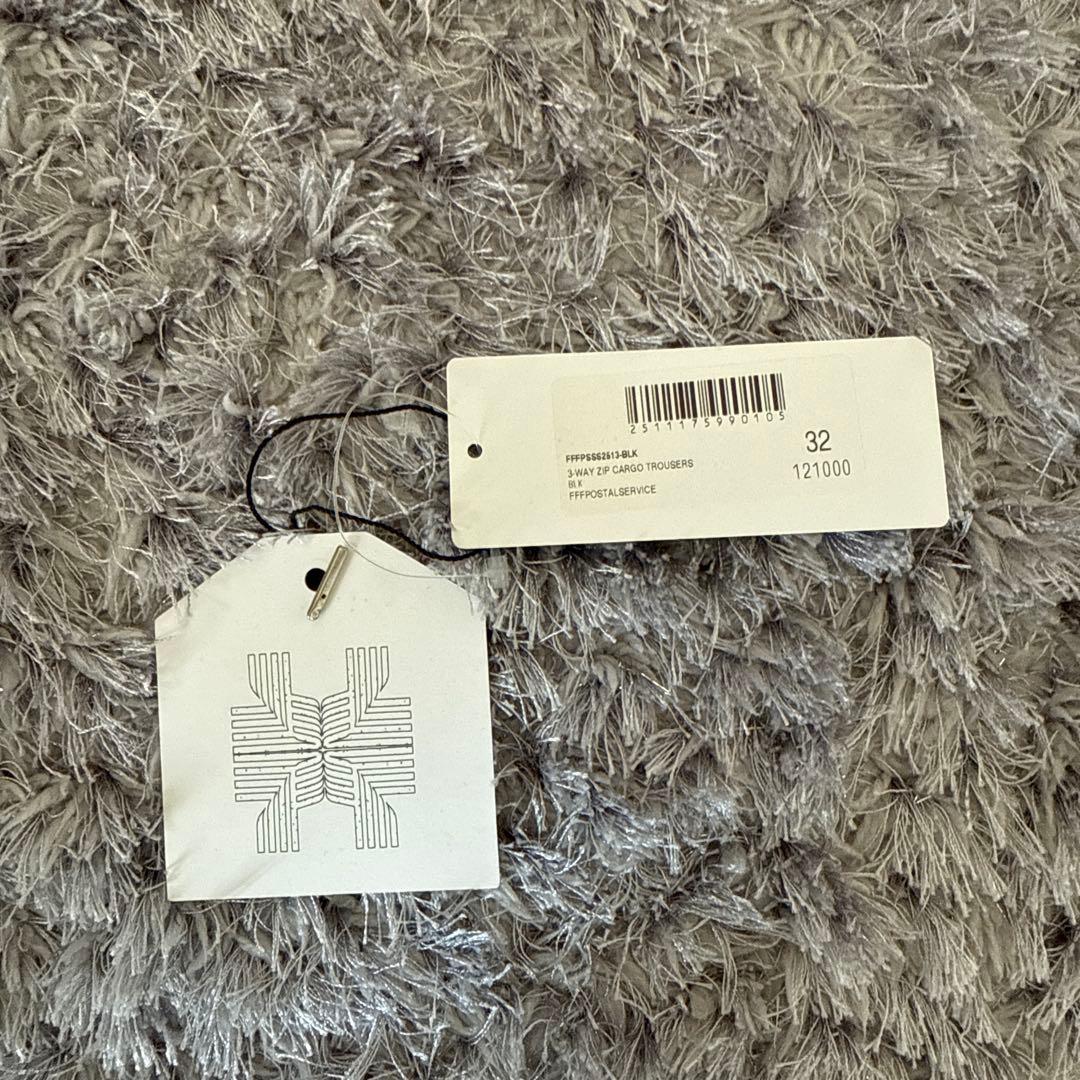 パンツ fffpostalservice 3way zip pants black