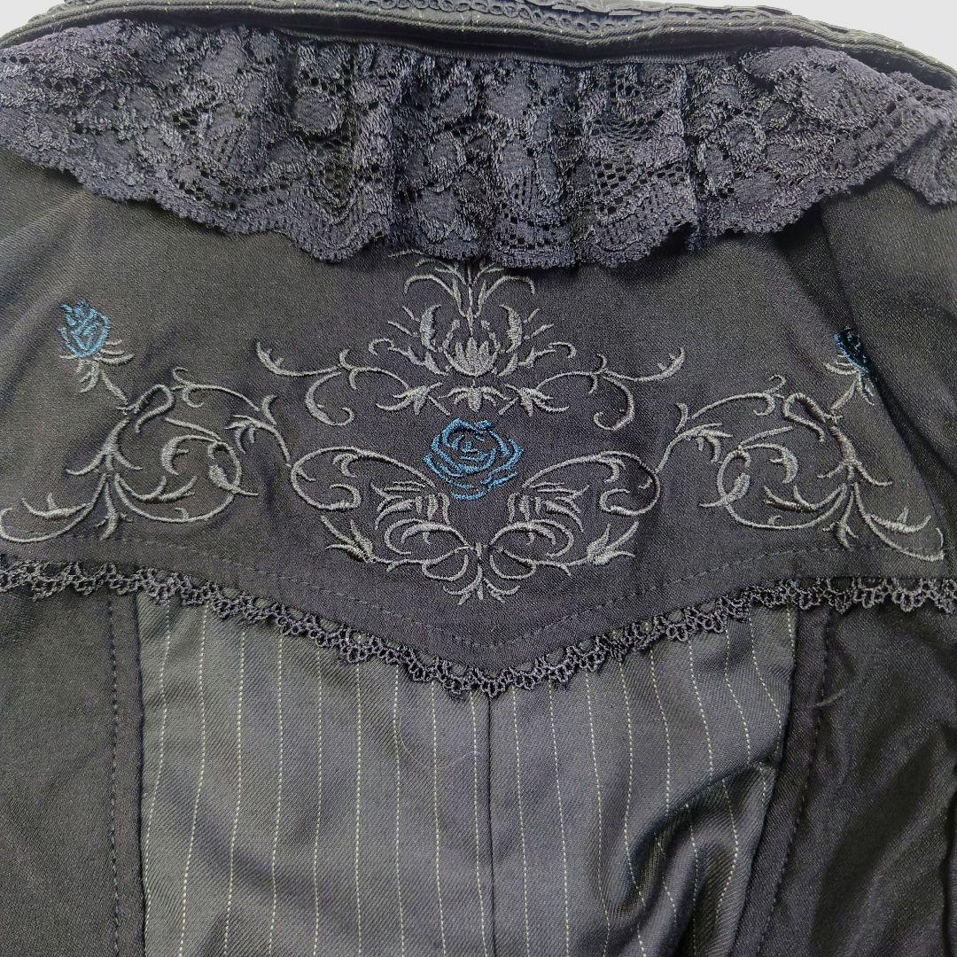 Ozzon OzzOneste タグ付き新品 青薔薇ストライプベスト