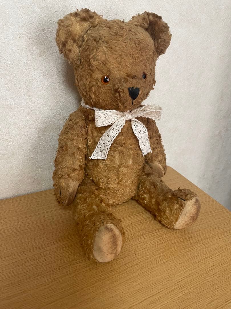 X'masSALE❣️イギリス　アンティークテディベア　アンティークベア　④