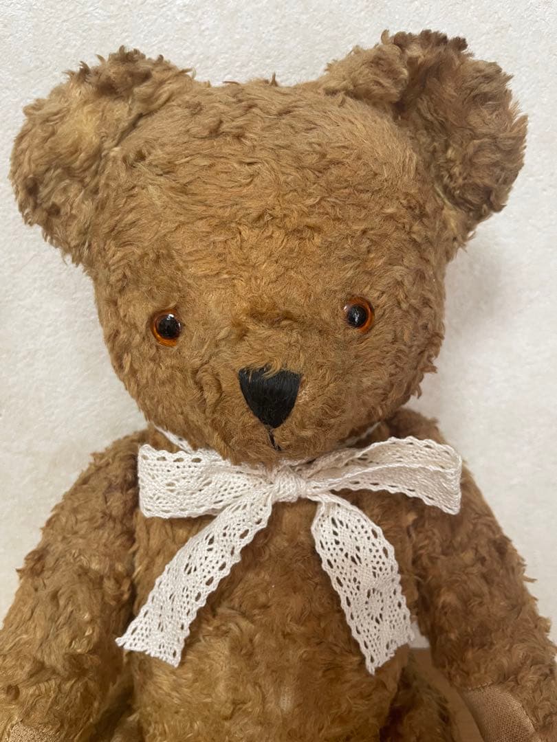 X'masSALE❣️イギリス　アンティークテディベア　アンティークベア　④