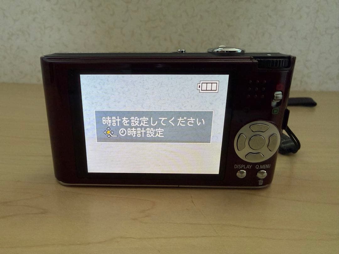 Panasonic LUMIX デジタルカメラ ワインレッド　DMC-FX60