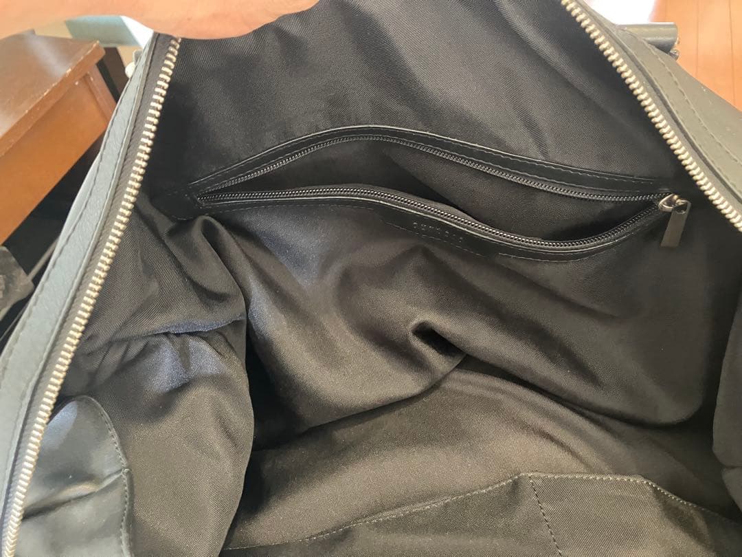 S*S様 美品　大容量　バーニーズニューヨーク　レザーボストンバッグ　2way