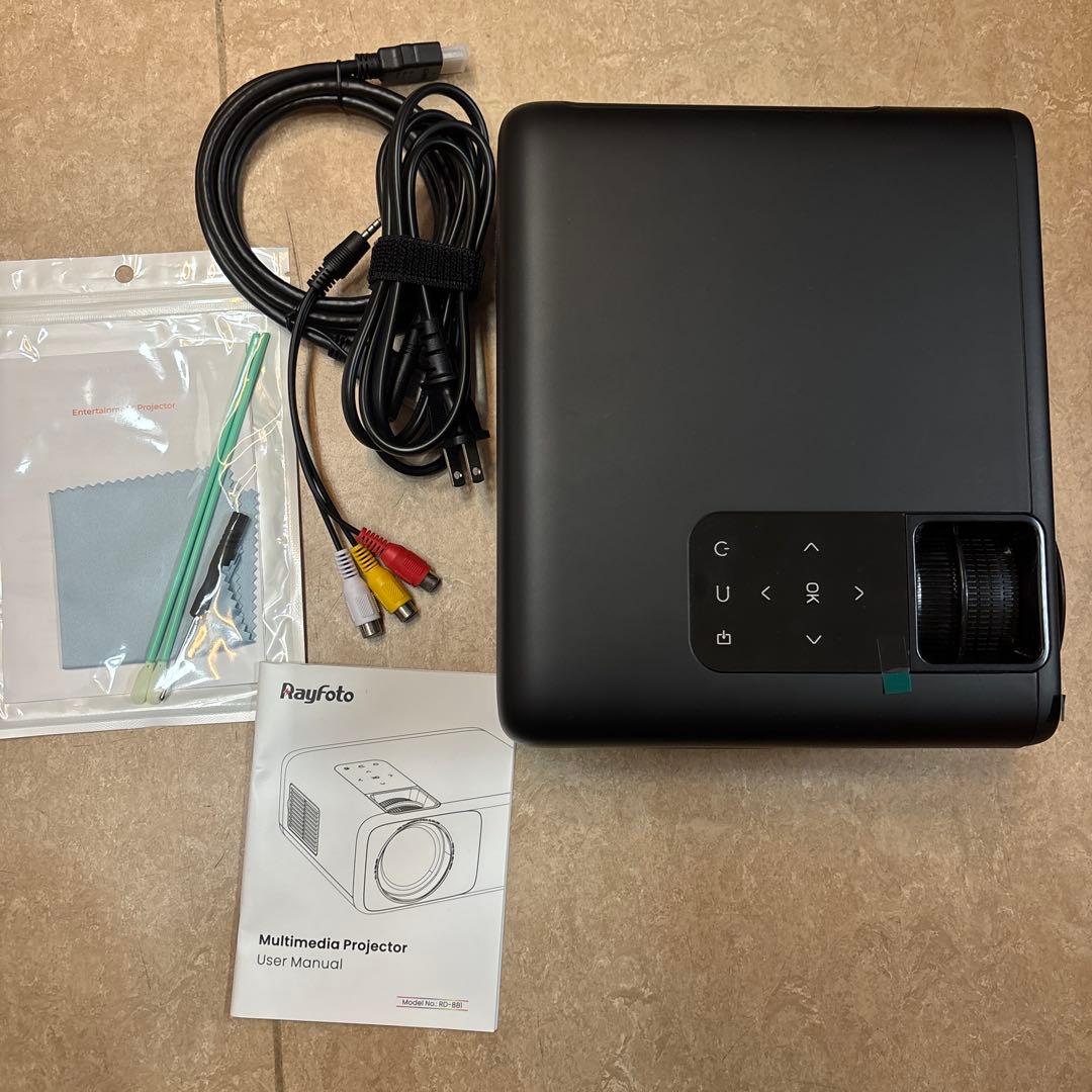 新品未使用のプロジェクター