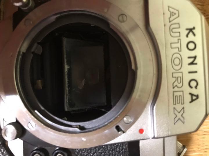 中古。レトロなカメラ。Konica。AUTOREX