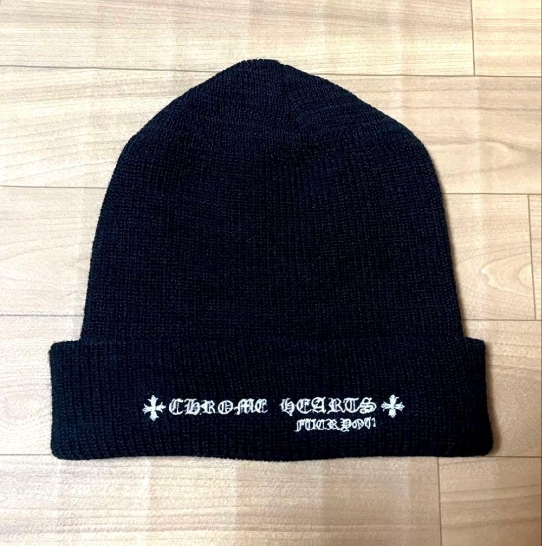 極美品　レア　クロムハーツ　 Fuck You ビーニー　ニット帽