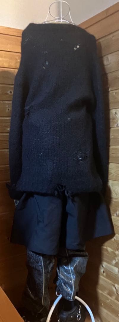 Lieve Van Gorp✨美品 99AW本革アートピースパイソンレッグカバー