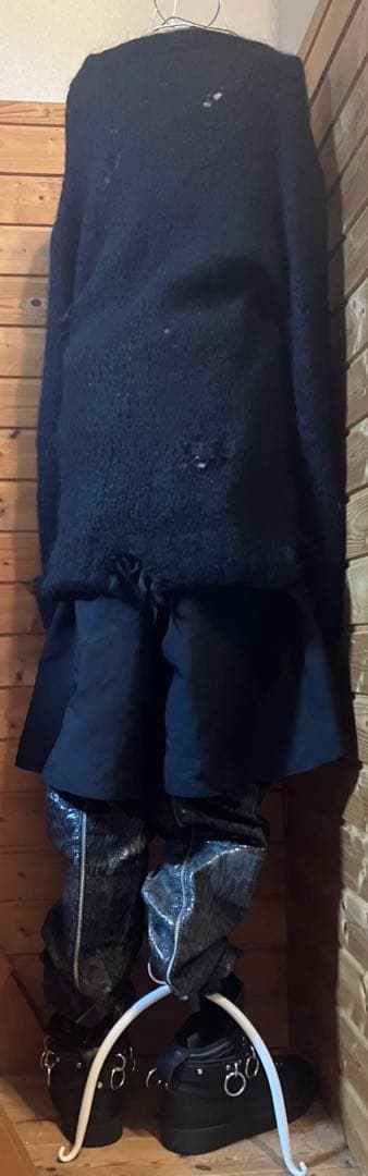 Lieve Van Gorp✨美品 99AW本革アートピースパイソンレッグカバー