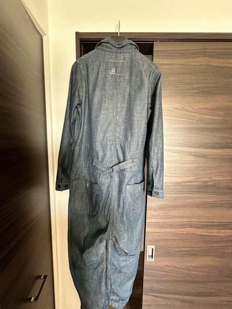 ジョンブル サロペット オーバーオール デニムつなぎ