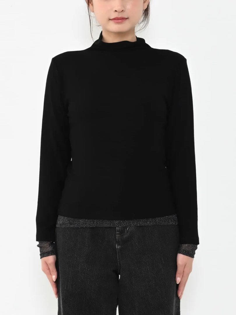 ジンジャーリブ・ラメシアートップスセット　COHINA