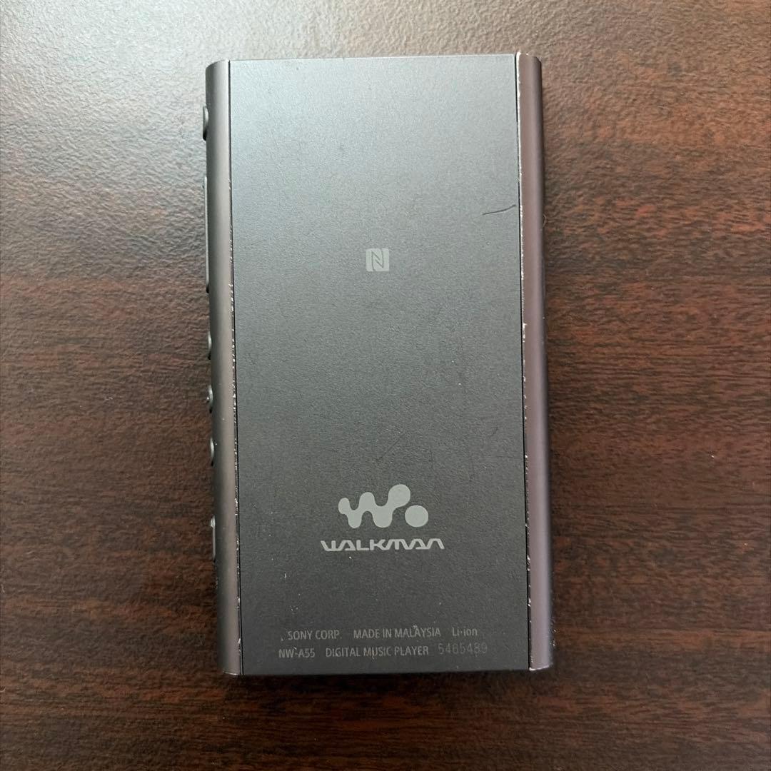 もんちっちWalkman nw-a55 ブラック 16GB 中古 ケース付