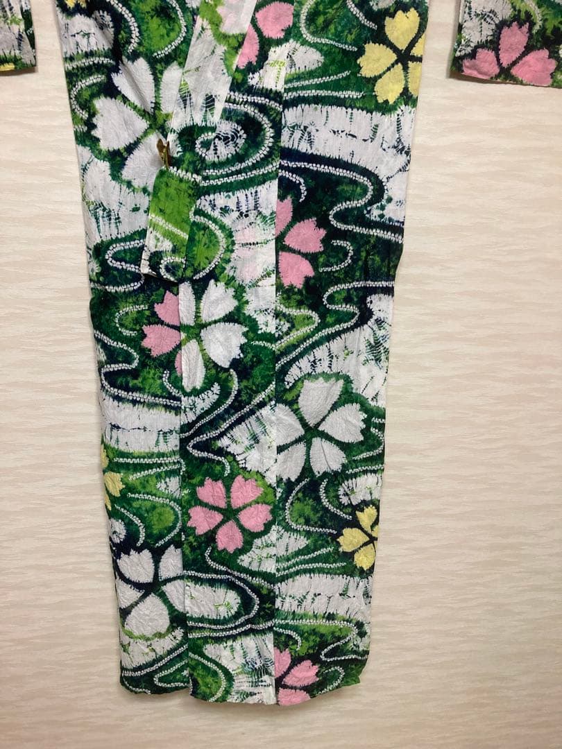 有松絞り　浴衣　可愛い