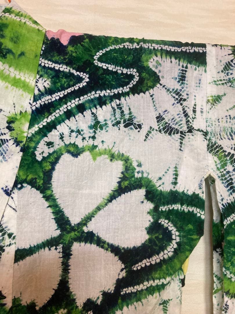 有松絞り　浴衣　可愛い