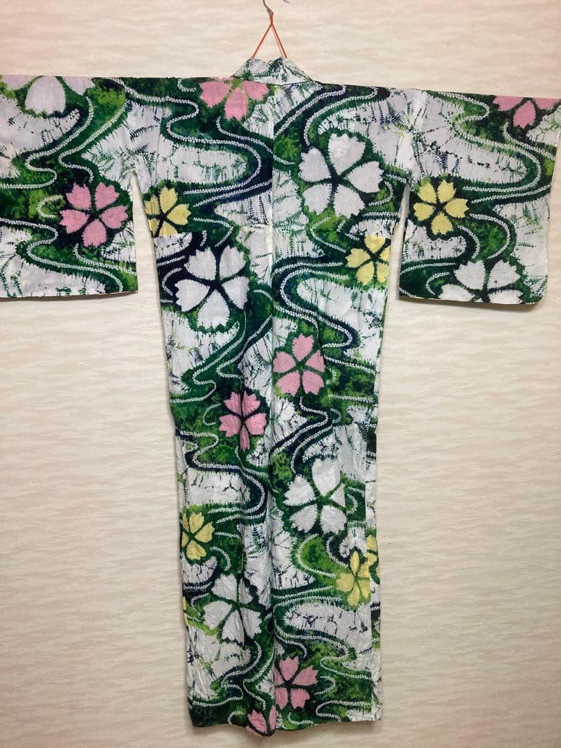 有松絞り　浴衣　可愛い