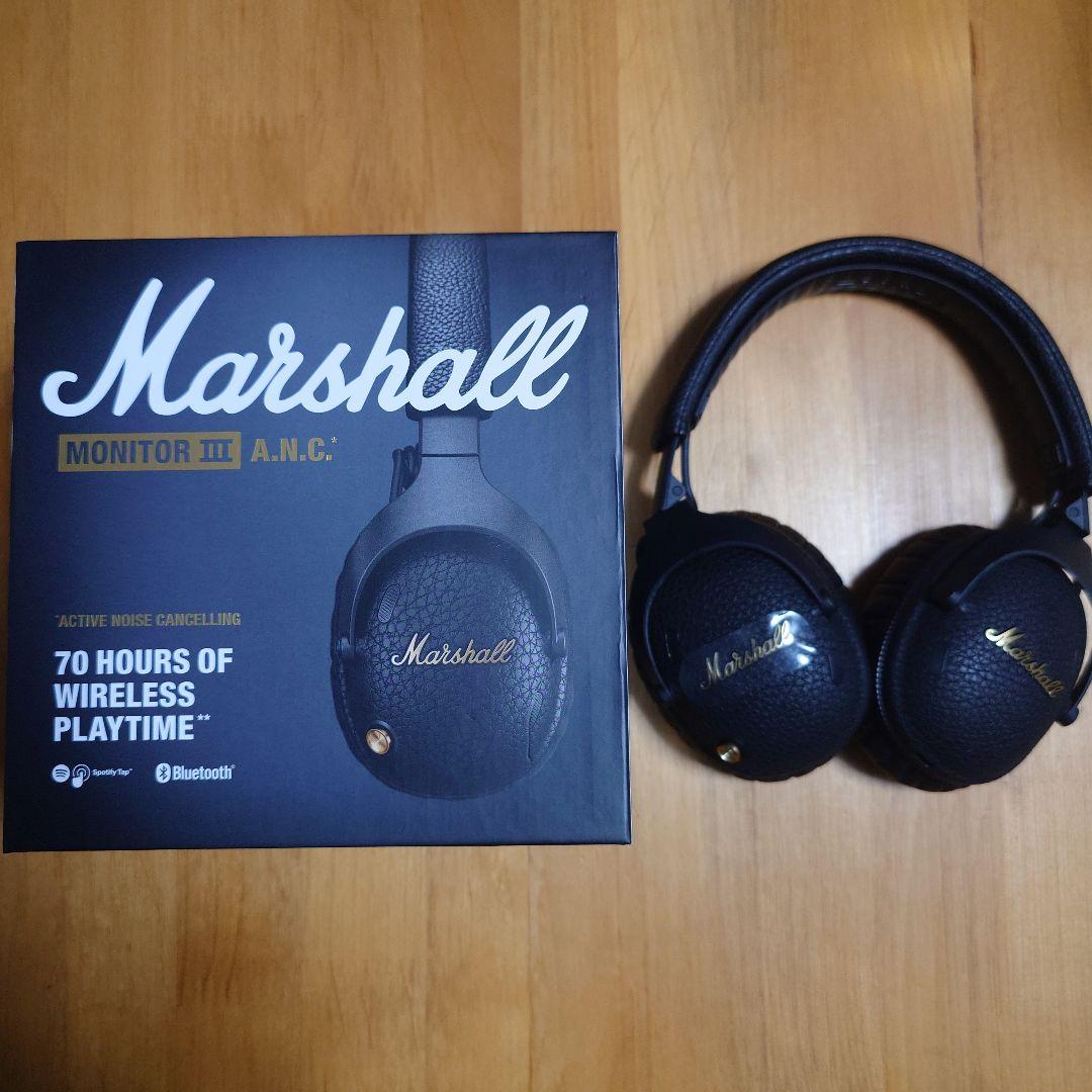 Marshall Monitor 3 A.N.C 2025年2月購入品