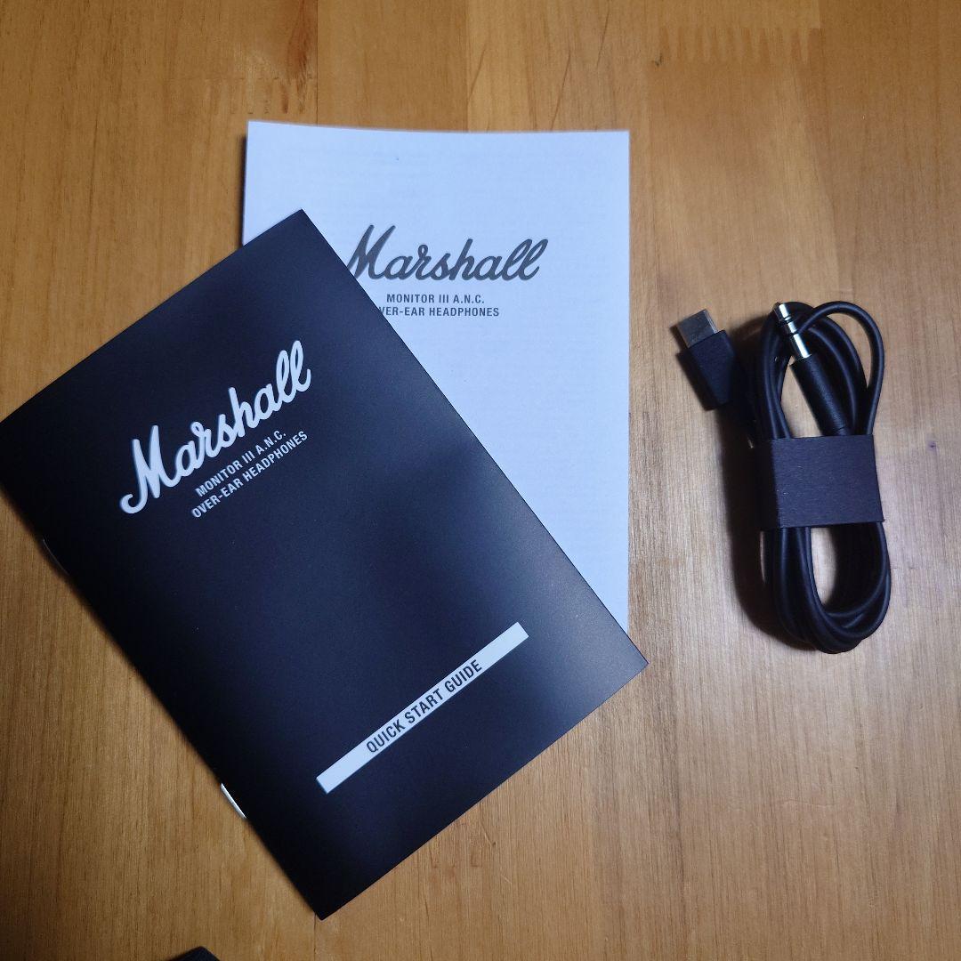 Marshall Monitor 3 A.N.C 2025年2月購入品