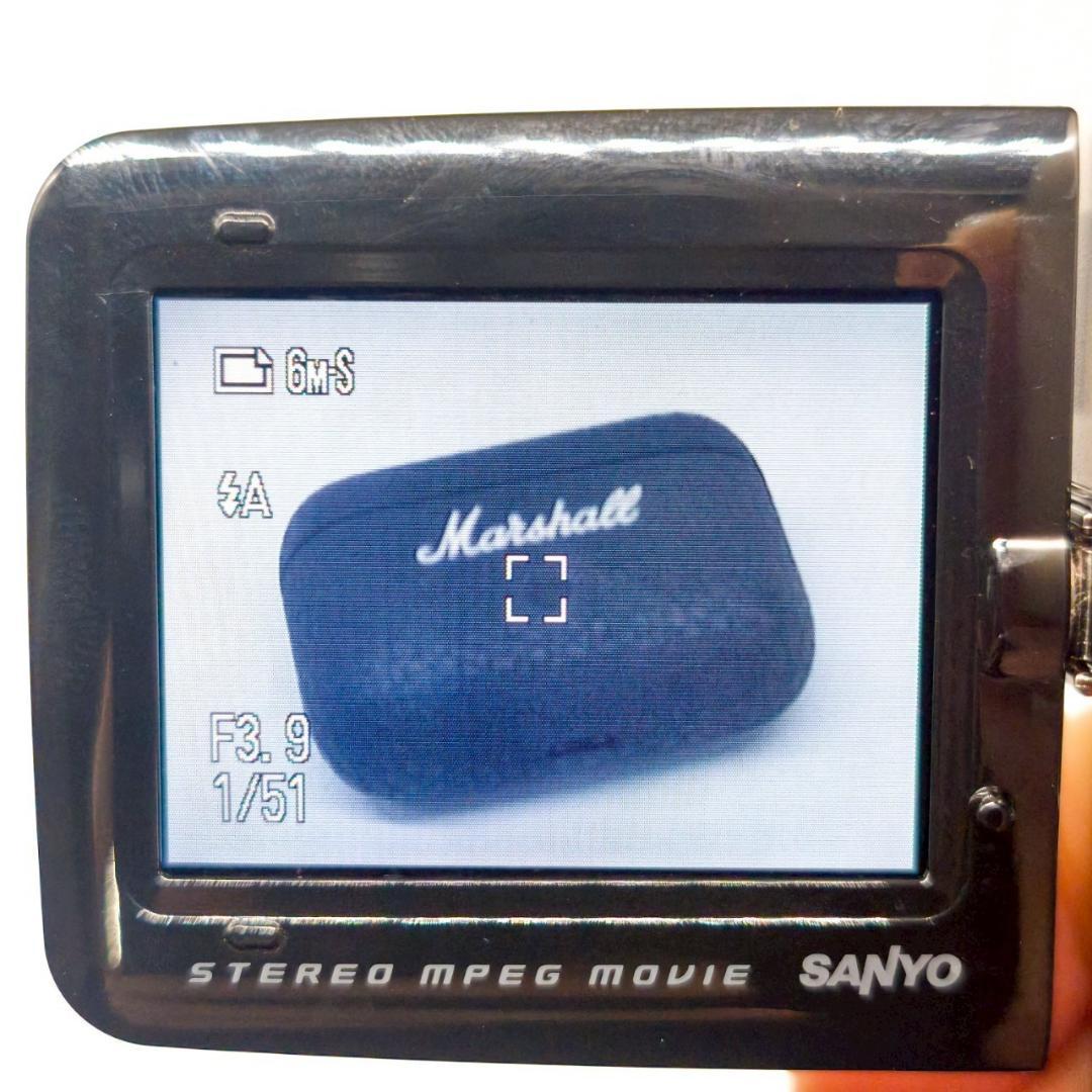 【動作確認済み】SANYO XACTI DMX-C6 バッテリー新品交換済み