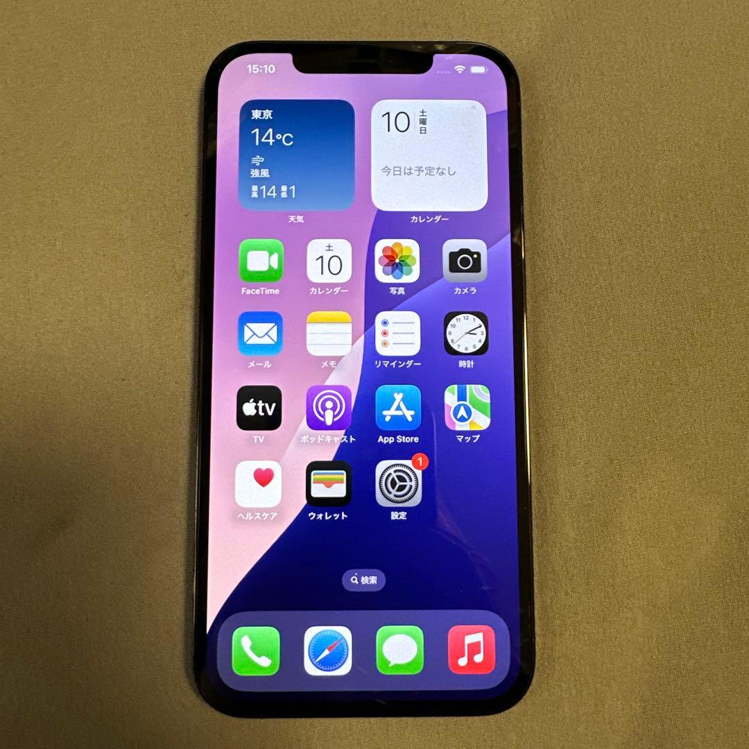 iPhone 12 Pro Max 128GB バッテリー91% SiMフリー