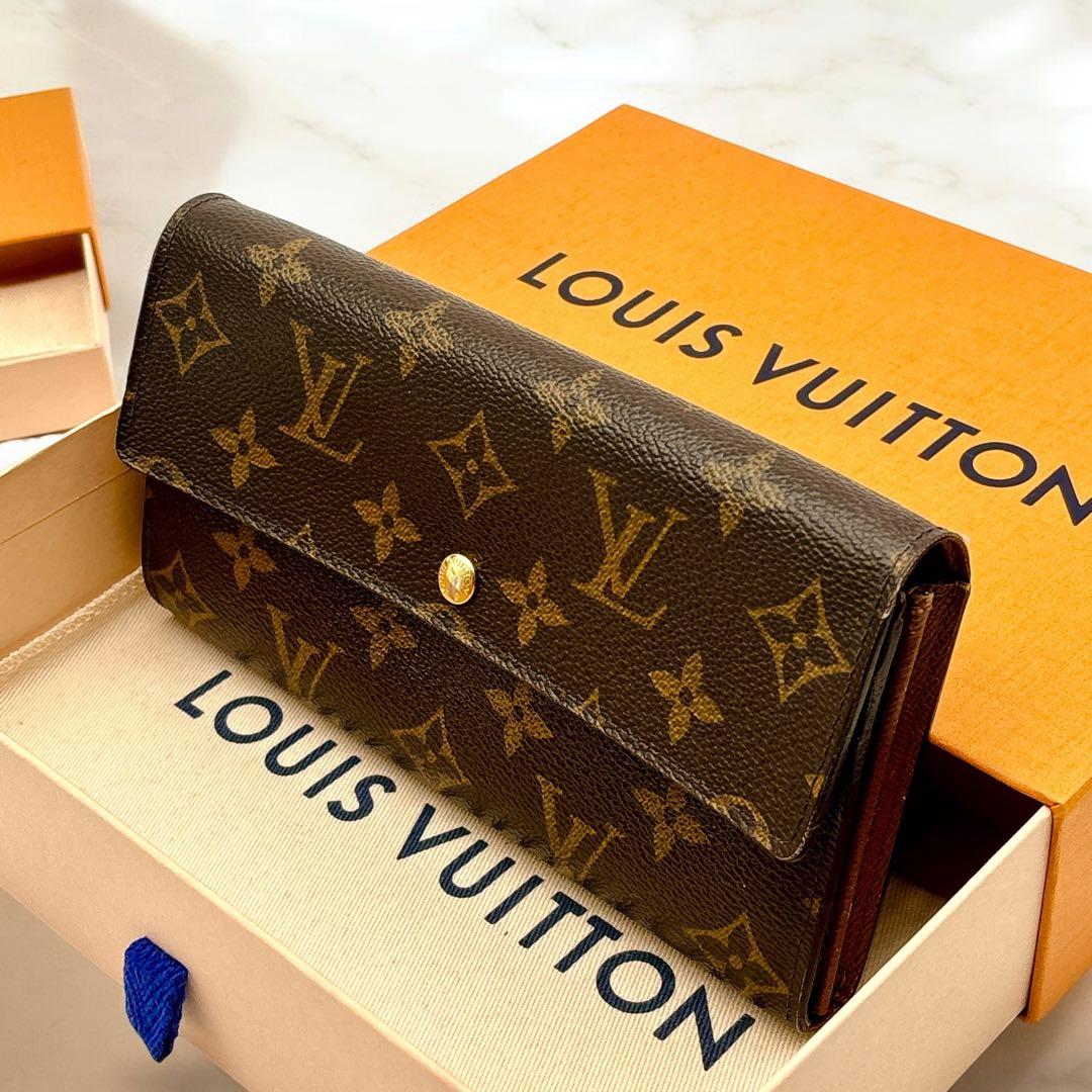 美品✨カード入れ×10 ルイヴィトン モノグラム ポルトフォイユ サラ 長財布